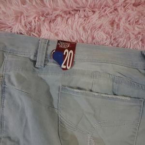 Jeans, size 20, blue